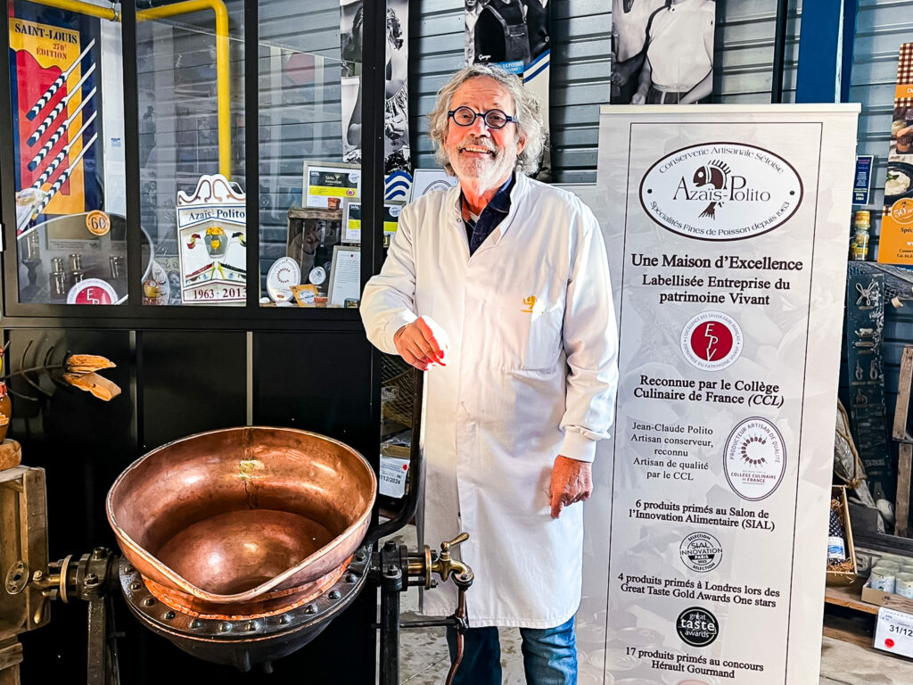 Jean-Claude Polito dans son atelier