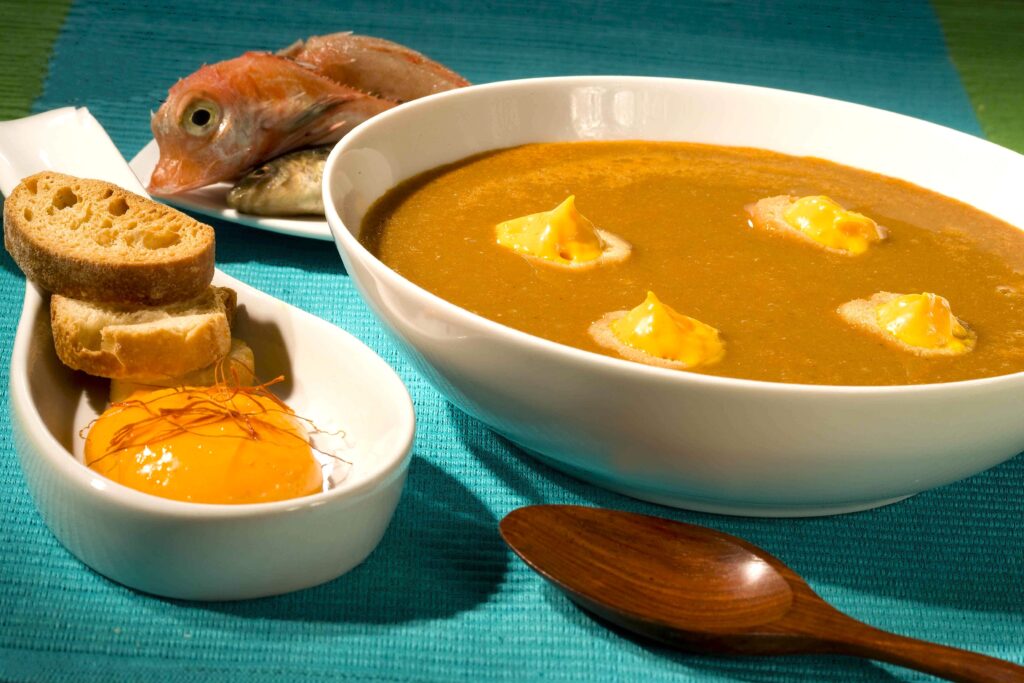 La célèbre soupe de poisson Azaïs-Polito
