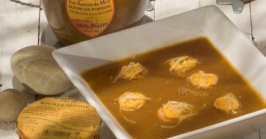 Soupe de poisson façon bistrot Azaïs-Polito